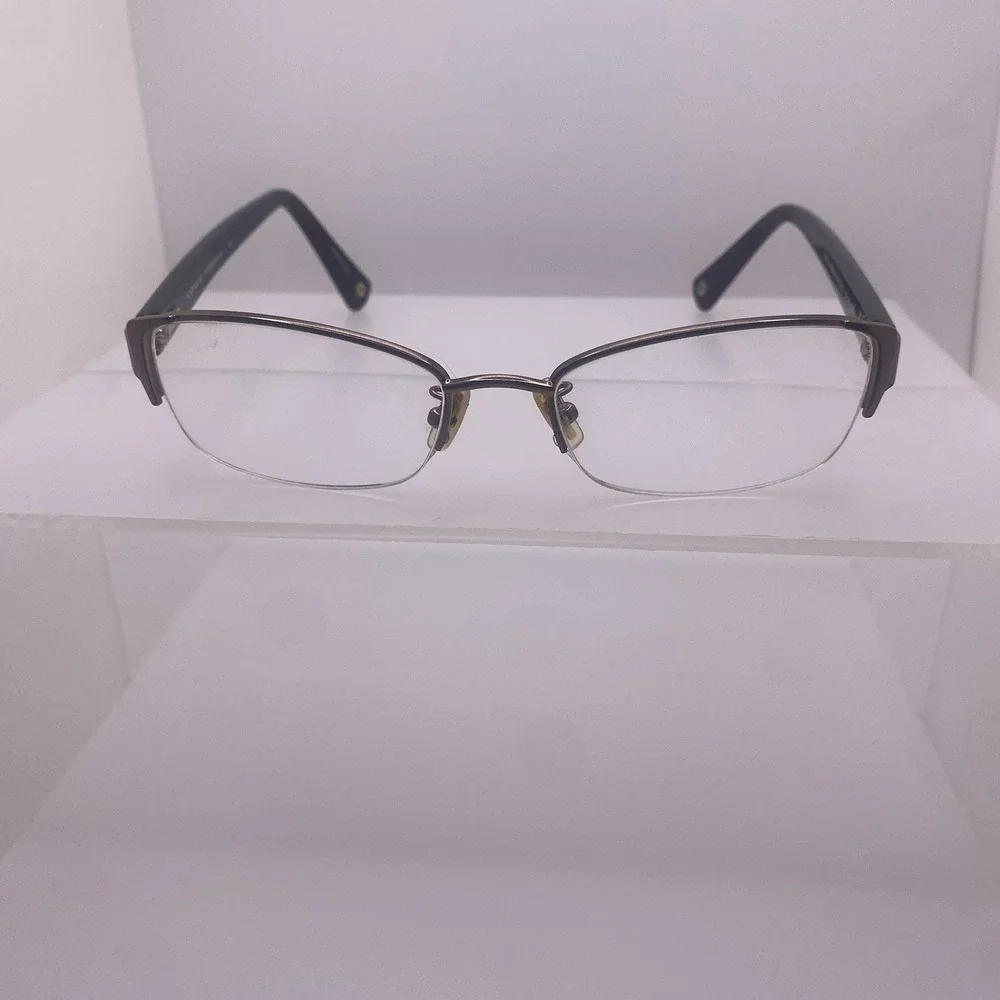 Coach Eyeglasses FRAME ONLY HC5053 Eulalia Half Rim 52-18-140 Sand Beige 790